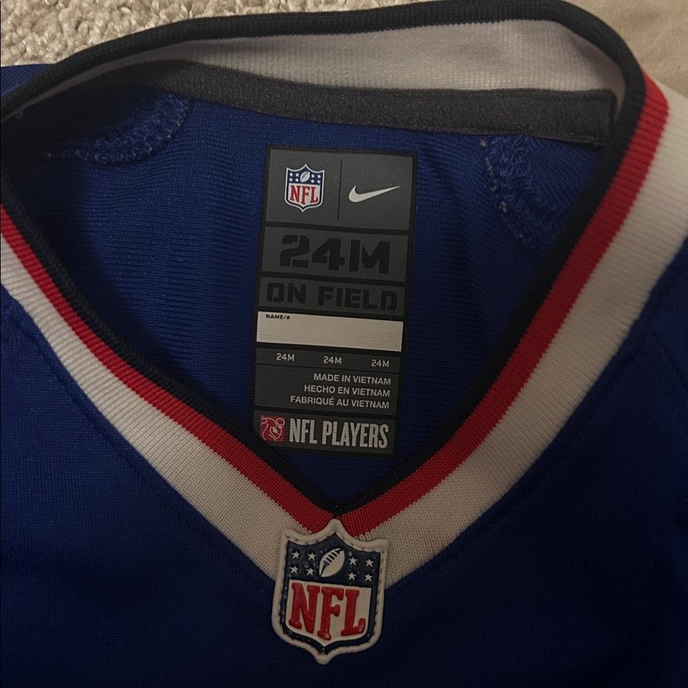 Nike NFL Buffalo Bills Josh Allen #17 Jersey - toddler 24M - Picture 3 of 4